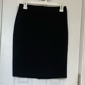 Banana Republic Black Knee Length Pencil Skirt